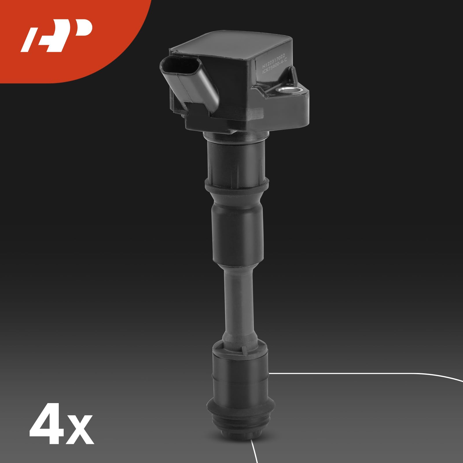 Amazon.com: A-Premium Set of 4 Ignition Coil Pack and Iridium